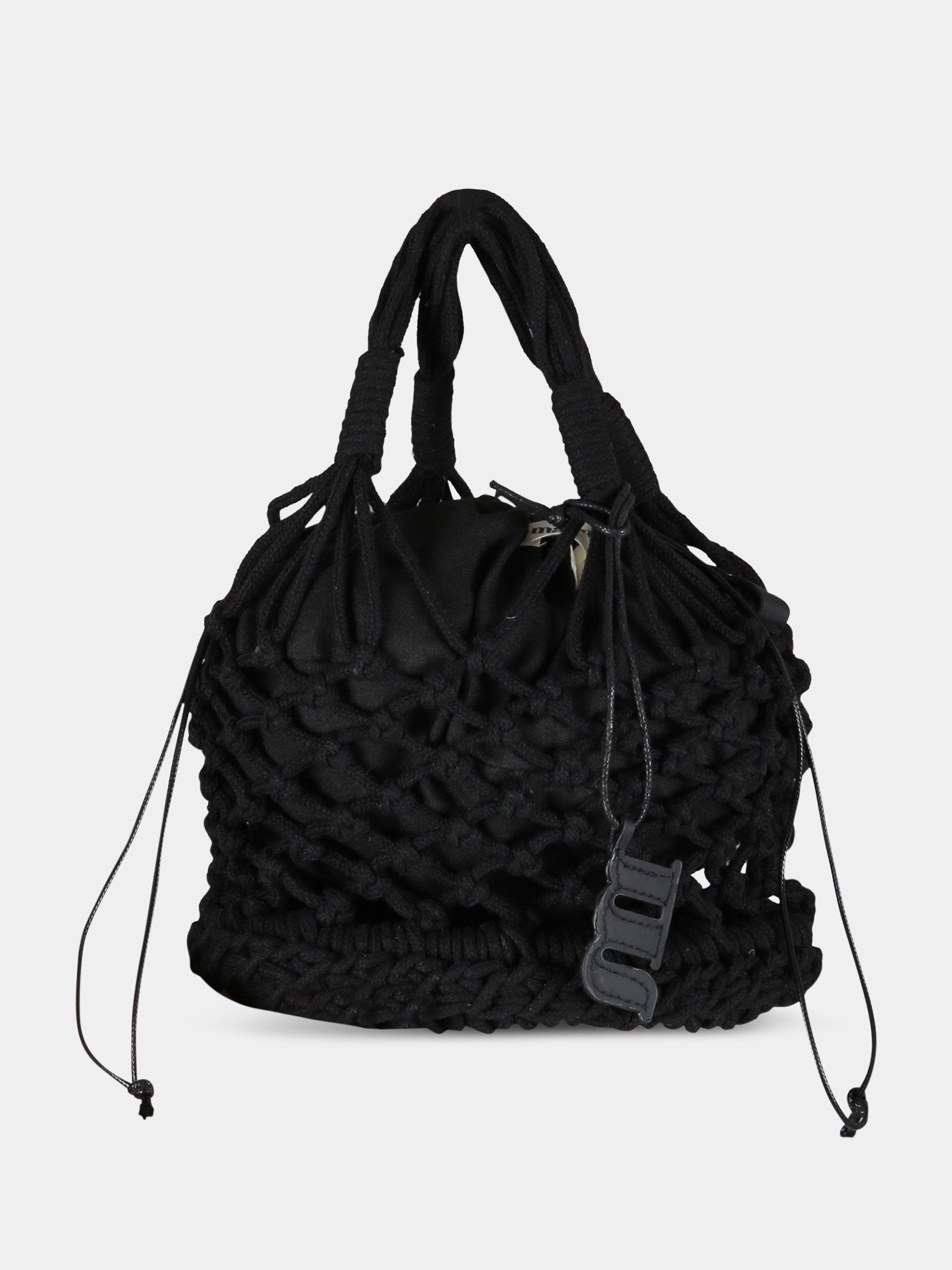 Borsa nera da spiaggia da donna con patch logato,Matineè,MOD. BAG SMALL PETIT SAC DE PLAGE NERO