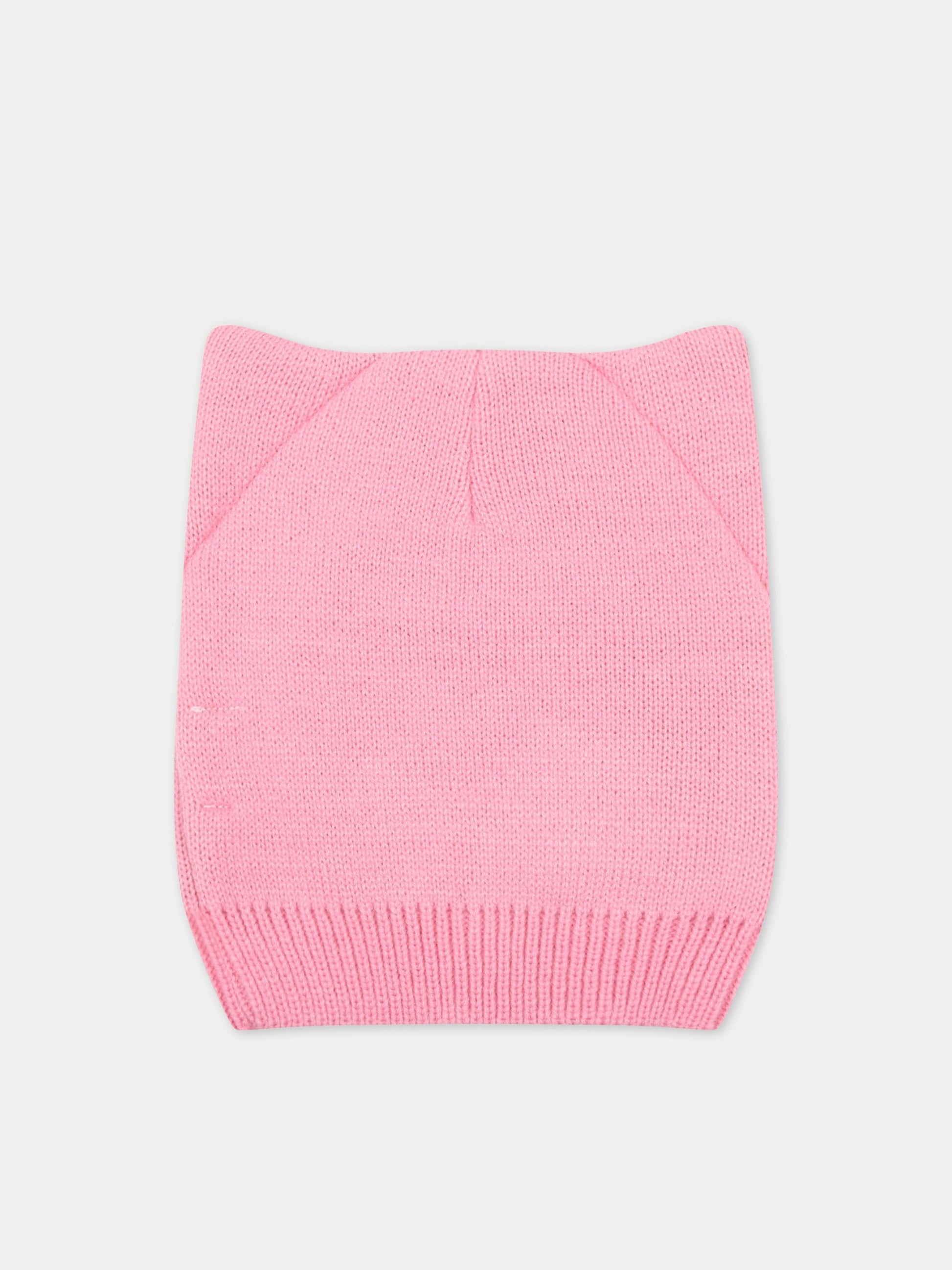 Cappello rosa per bambina con gatto,Billieblush,U11118 44G