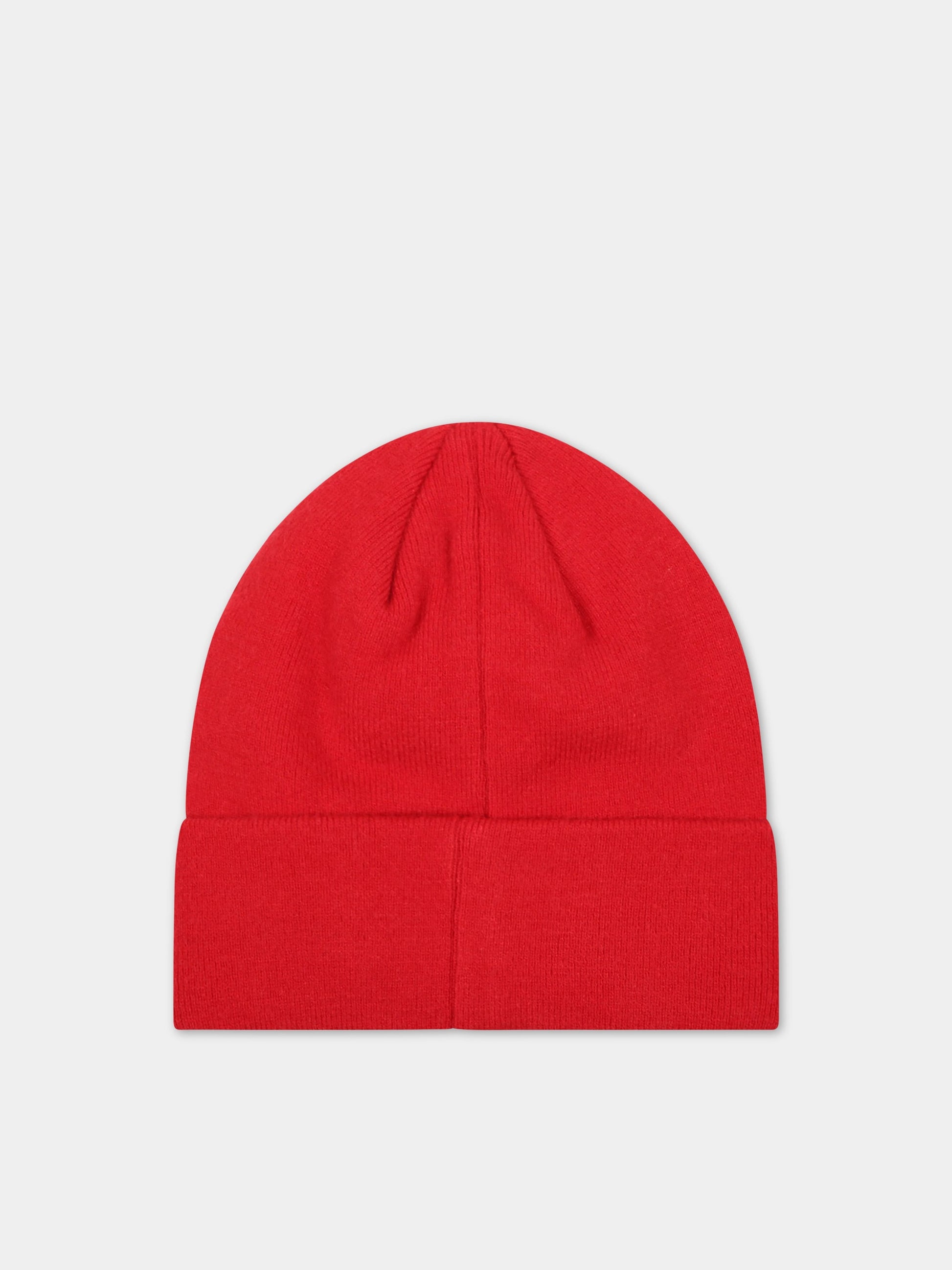 Cappello rosso per bambino con logo,Timberland,T21369 988