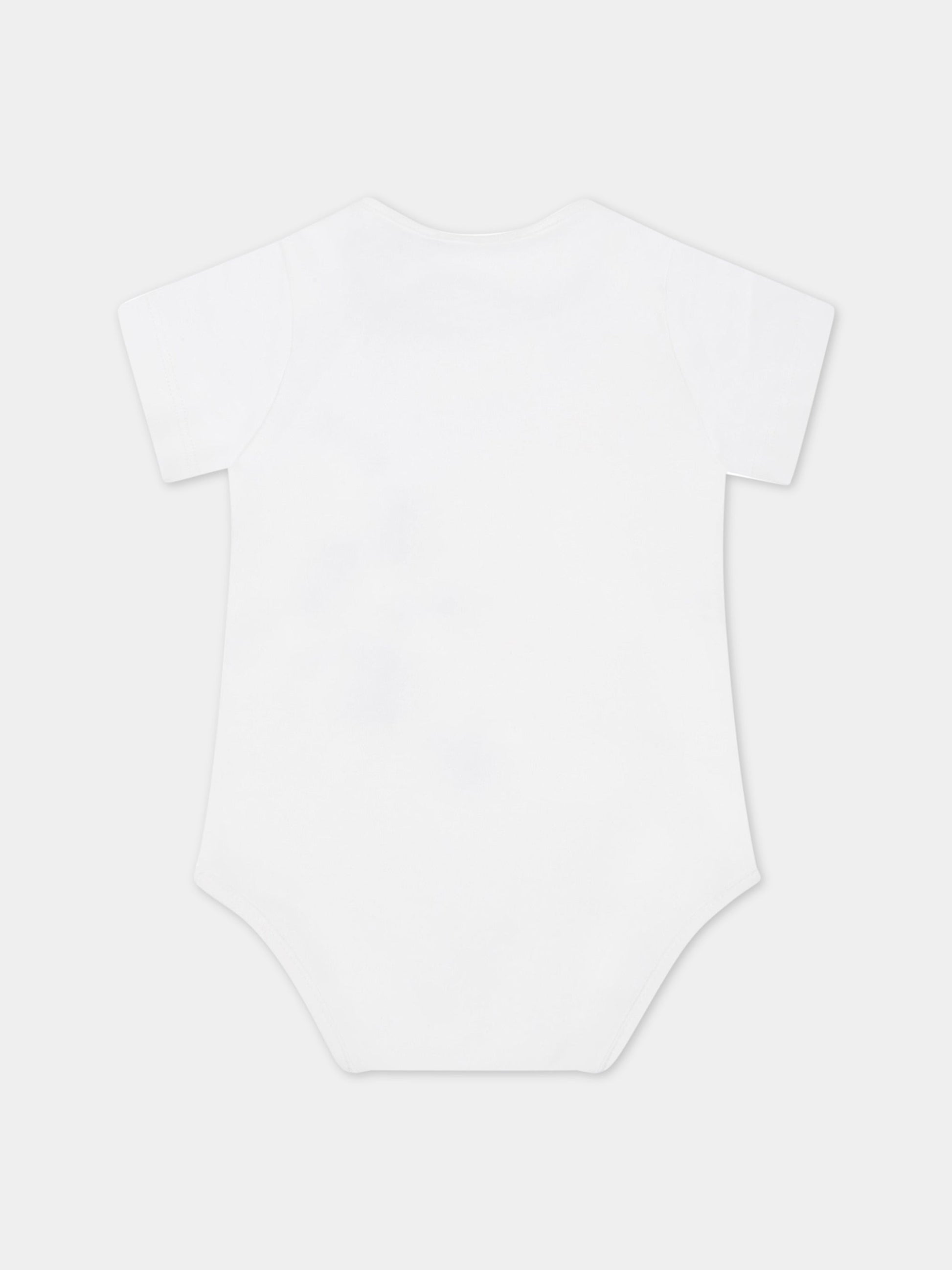 Set multicolor per neonata con logo rosa,Balmain Kids,6RB530 Z0209 100RS