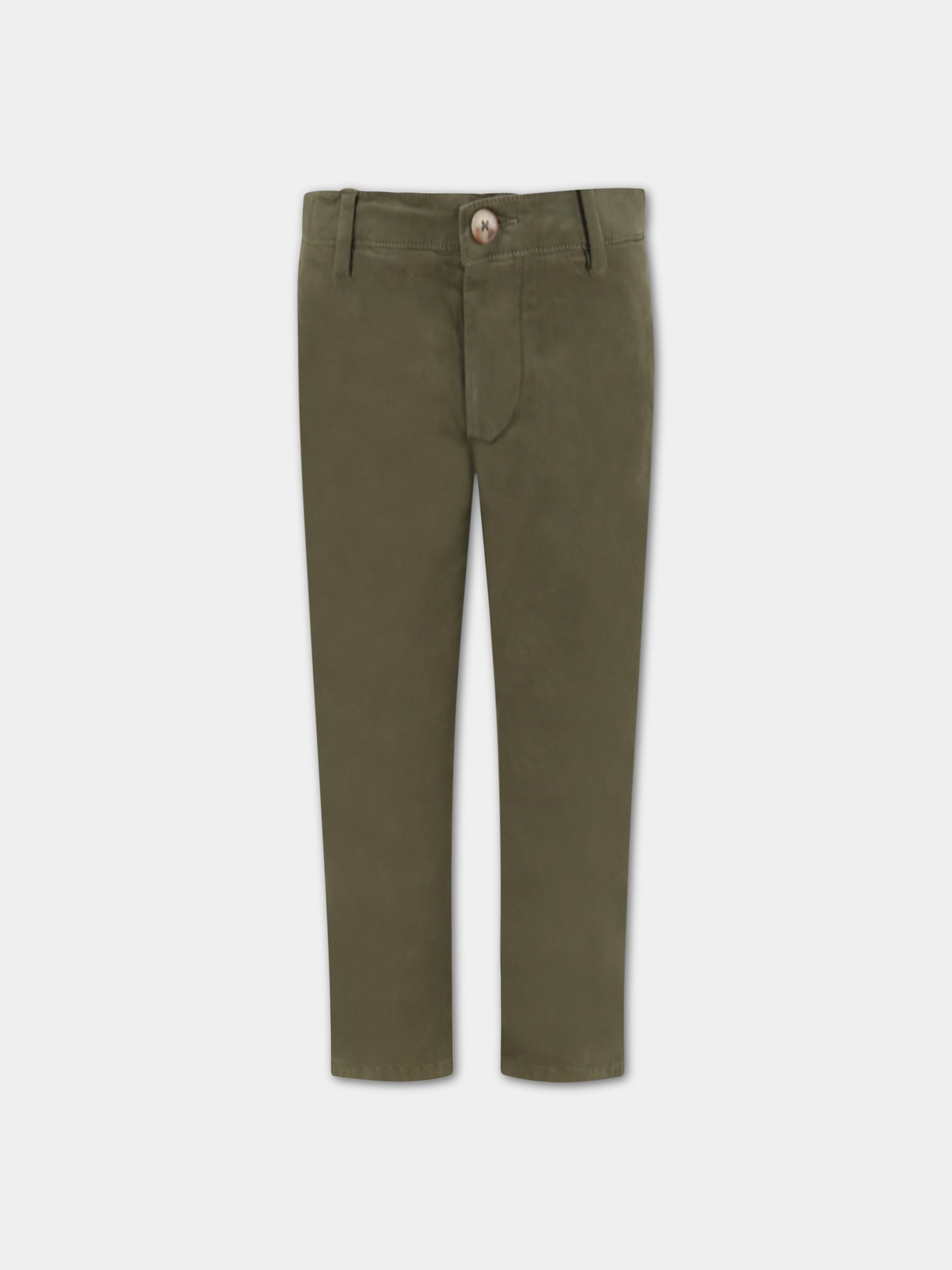 Pantalone verde per bambino,Fay Kids,5R6O50 Z0078 720