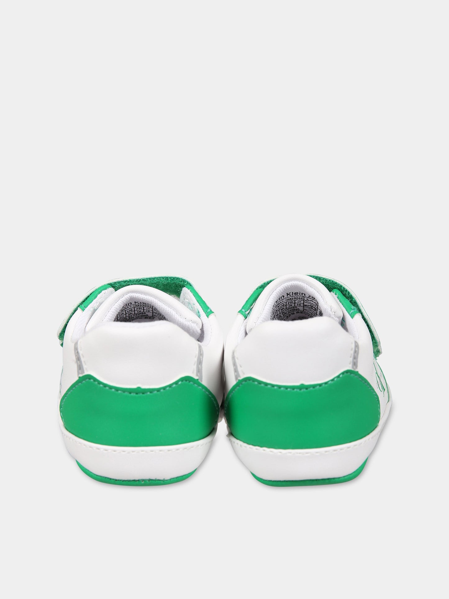 Sneakers multicolor per neonati con logo,Calvin Klein Kids,V0B4 80541 1582X042