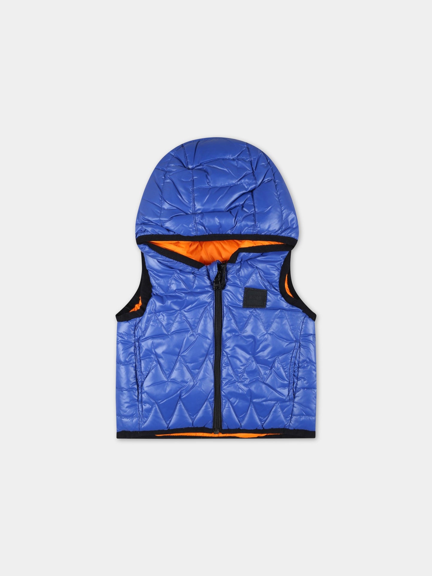 Gilet reversibile per neonato,Hugo Boss,J06235 829