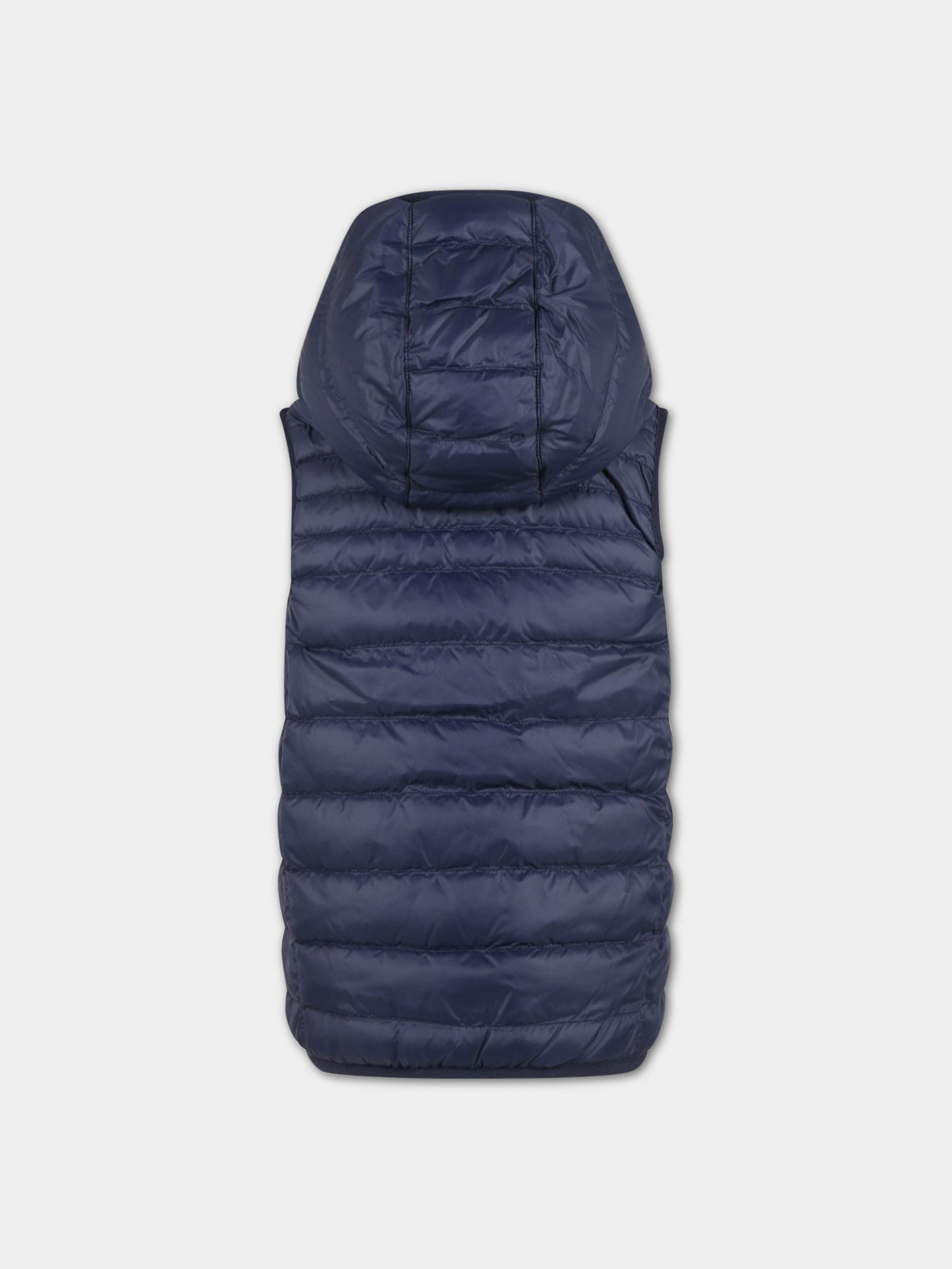 Gilet multicolor per bambino con patch logato,Hugo Boss,J26456 97E