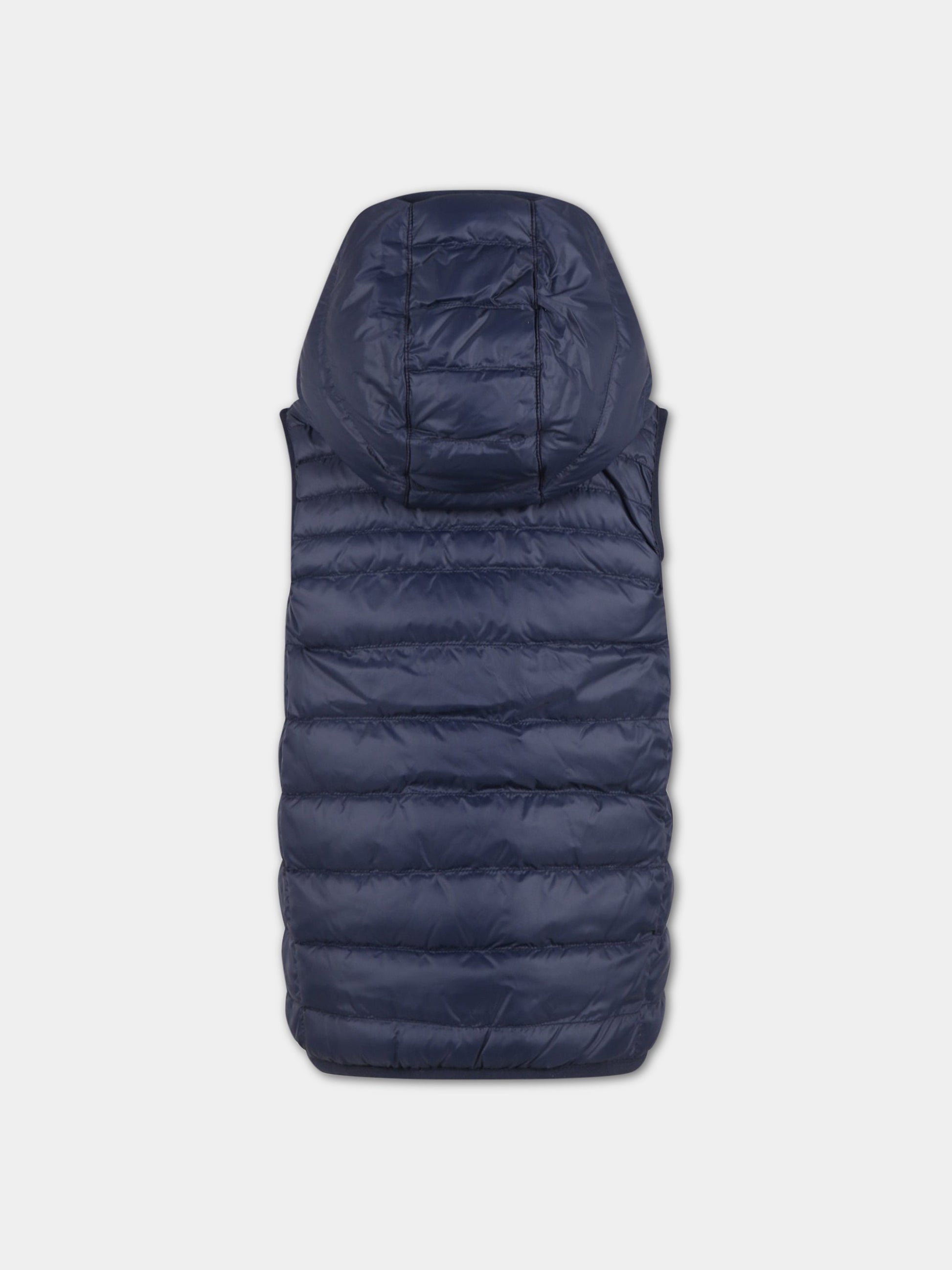 Gilet multicolor per bambino con patch logato,Hugo Boss,J26456 97E