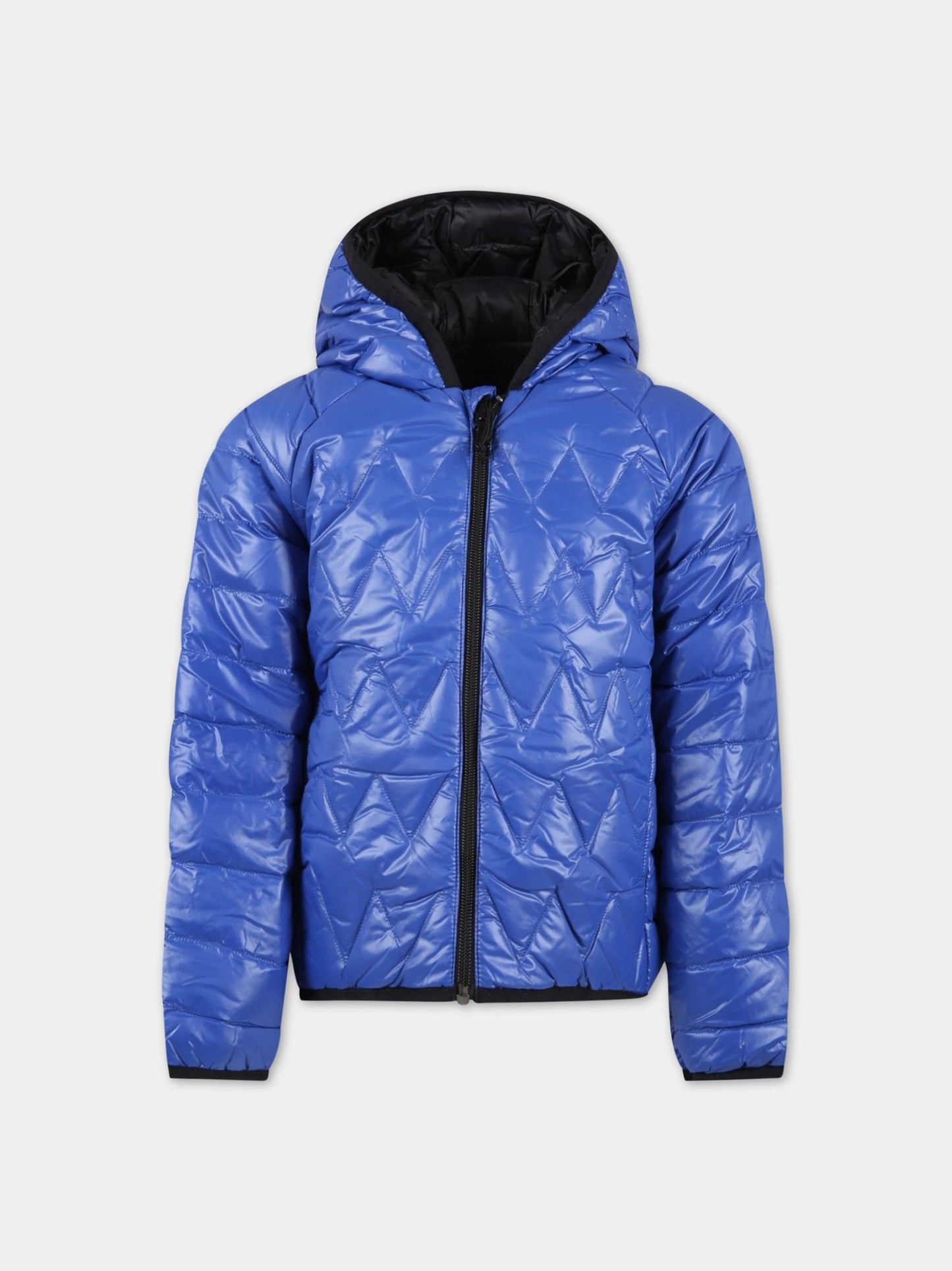 Piumino reversibile per bambino con logo,Hugo Boss,J26457 829