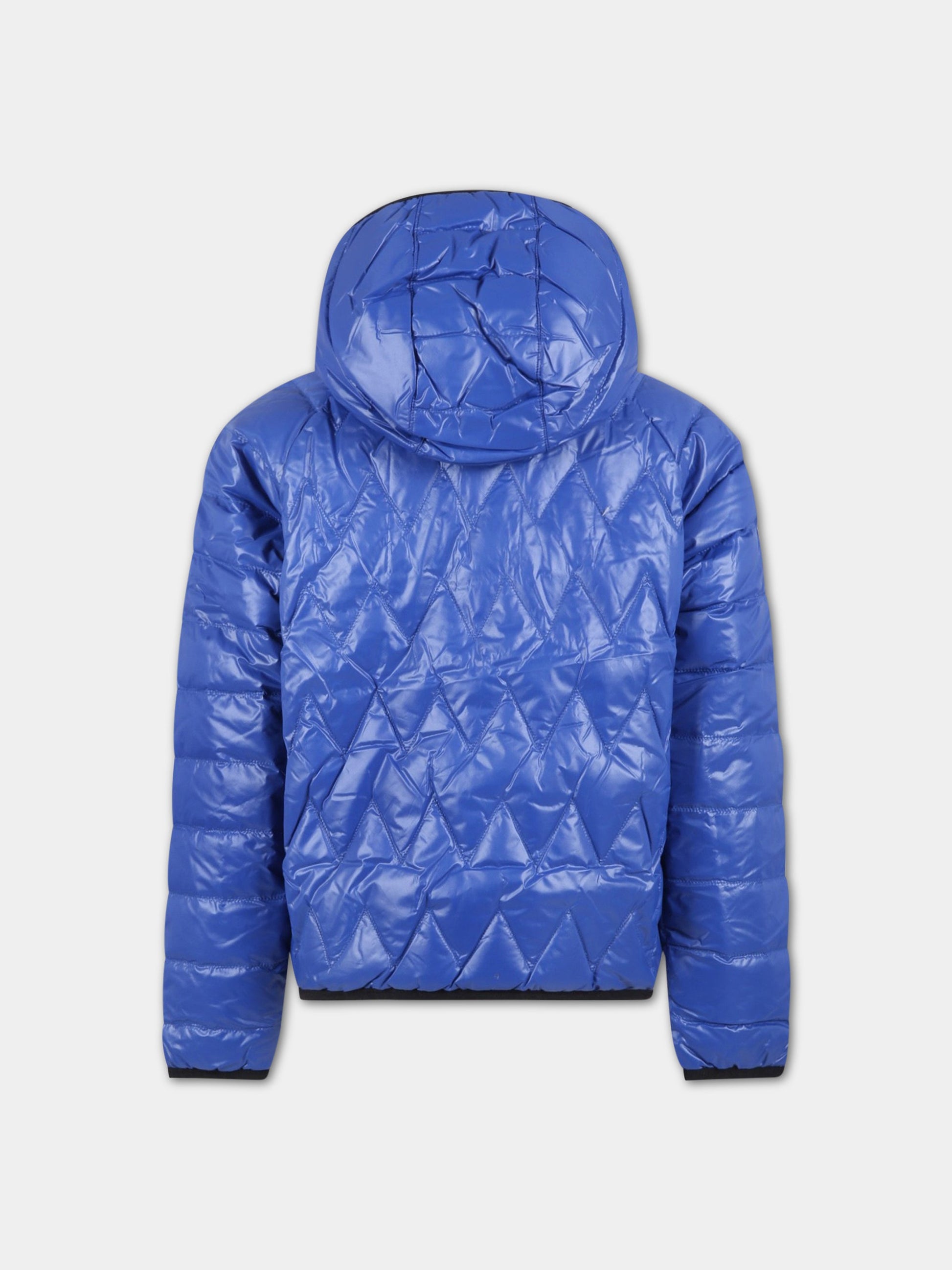 Piumino reversibile per bambino con logo,Hugo Boss,J26457 829