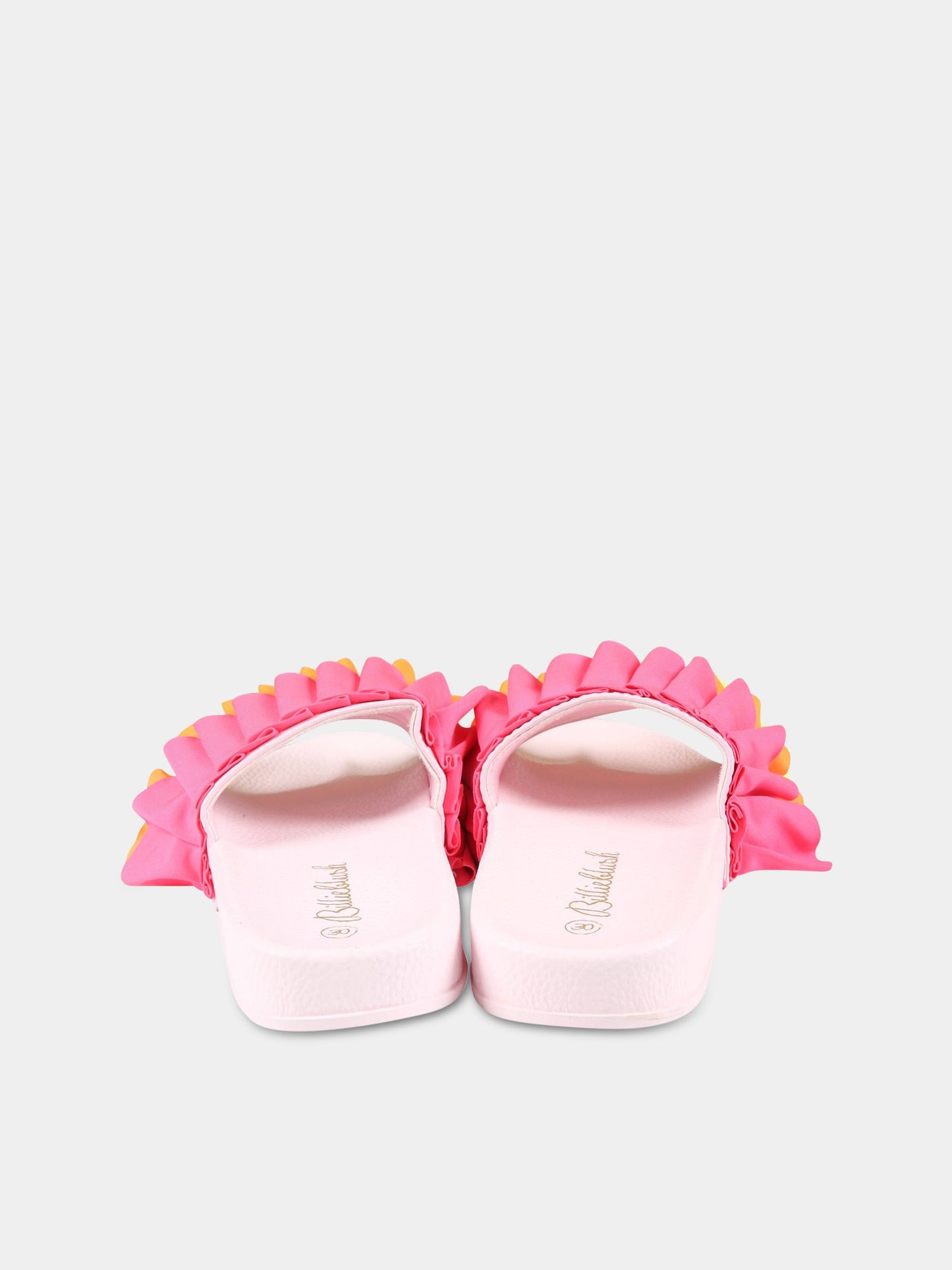 Sandali rosa per bambina con rouches,Billieblush,U19290 464