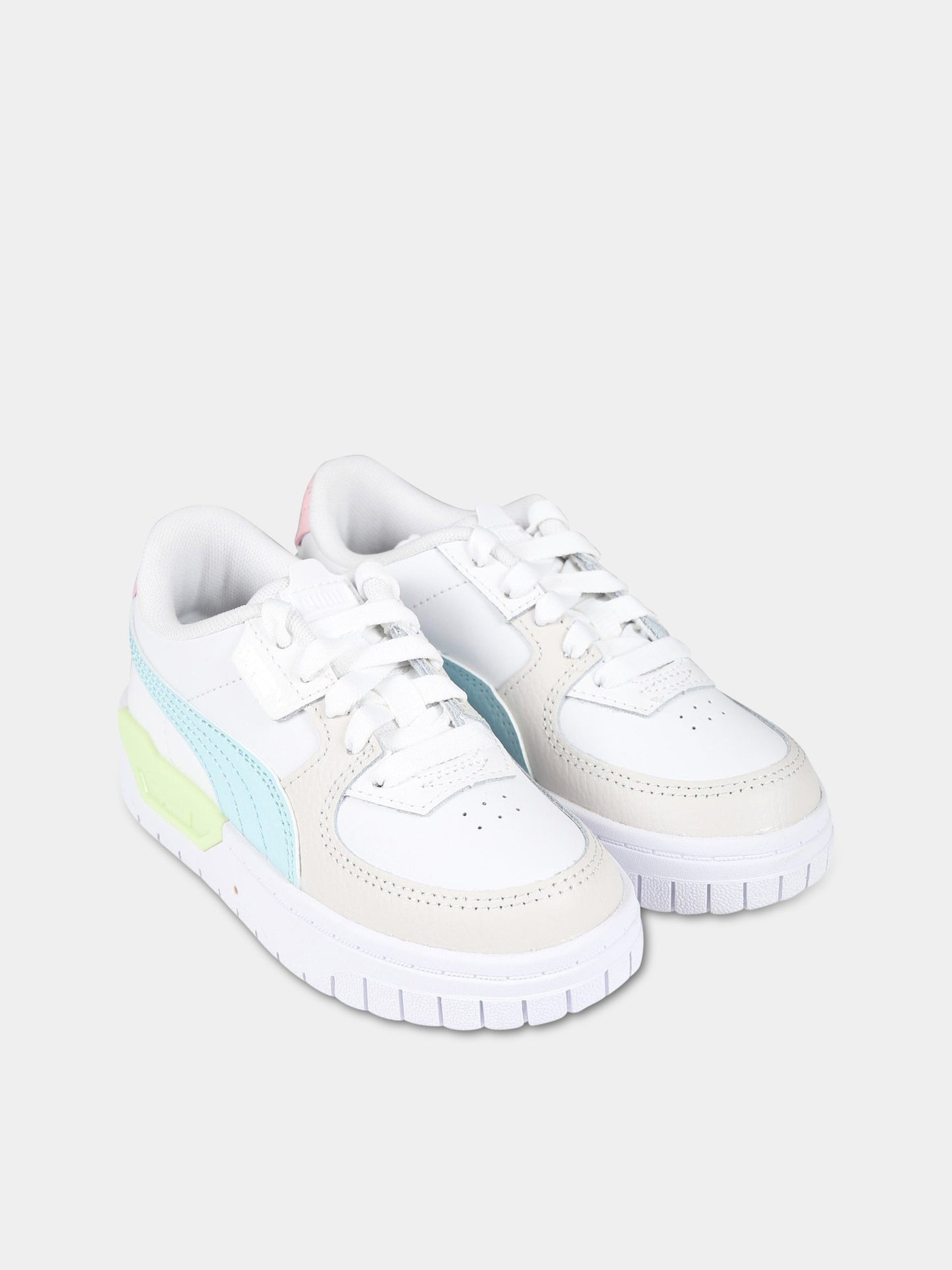 Sneakers multicolor per bambina con logo,Puma,388540 02