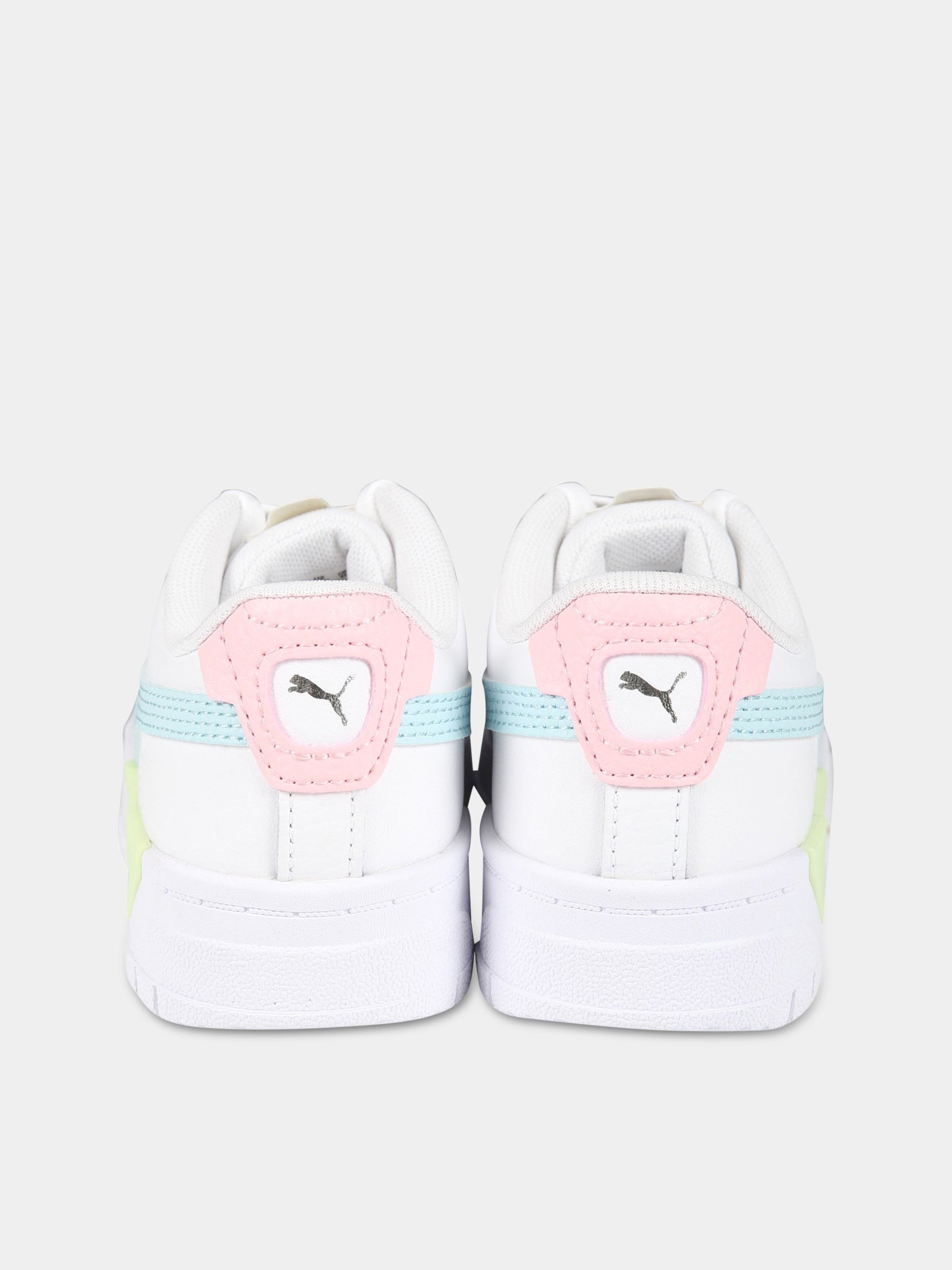 Sneakers multicolor per bambina con logo,Puma,388540 02