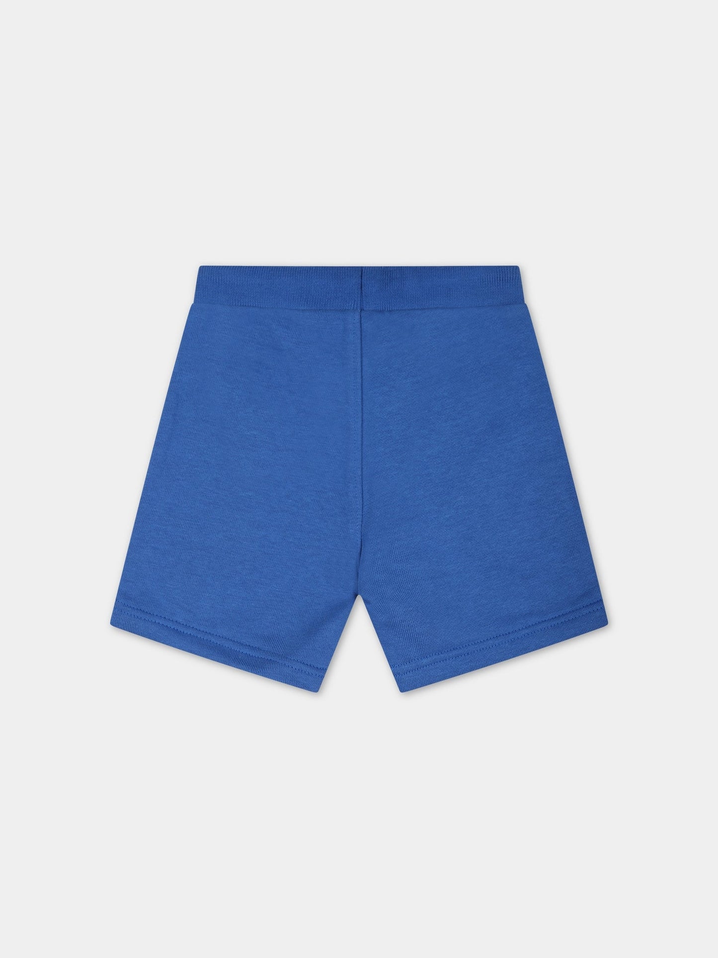 Shorts blu per neonato con logo,Hugo Boss,J04428 871