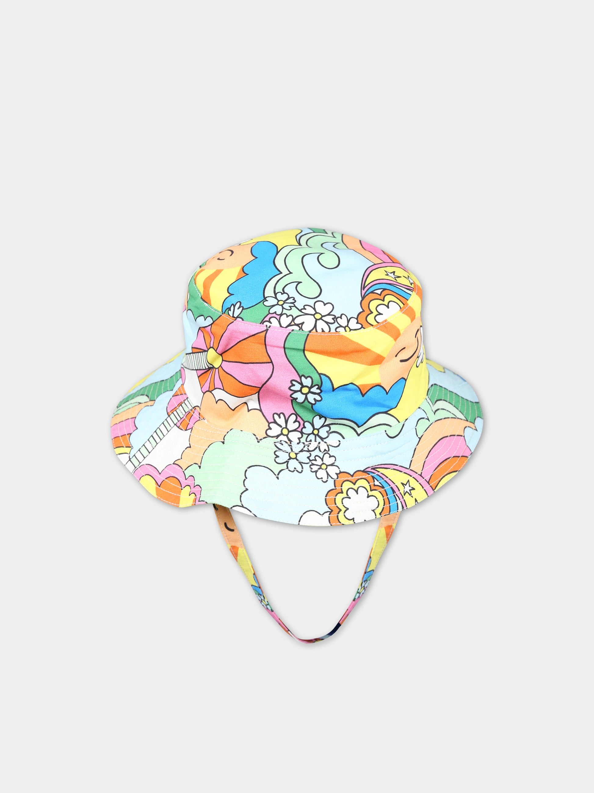 Cloche multicolor per neonati con sole e chitarra,Stella Mccartney Kids,TS0027 Z1067 101MC