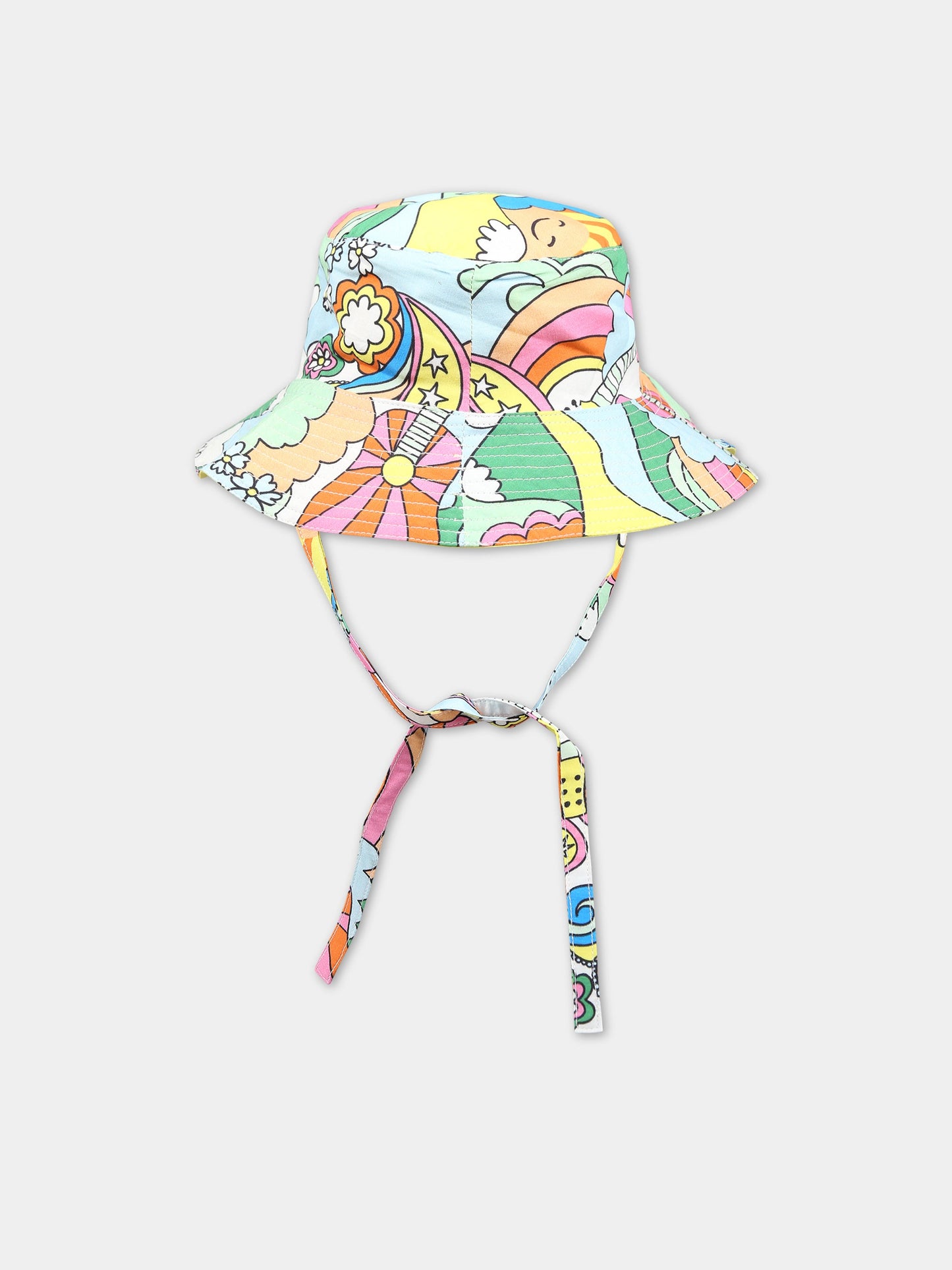 Cloche multicolor per neonati con sole e chitarra,Stella Mccartney Kids,TS0027 Z1067 101MC